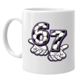 67 Football - hrnek s potiskem
