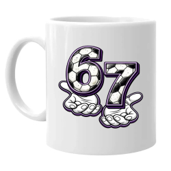 67 Football - hrnek s potiskem