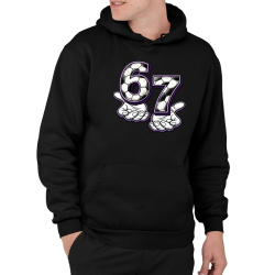 67 Football - pánská mikina s potiskem
