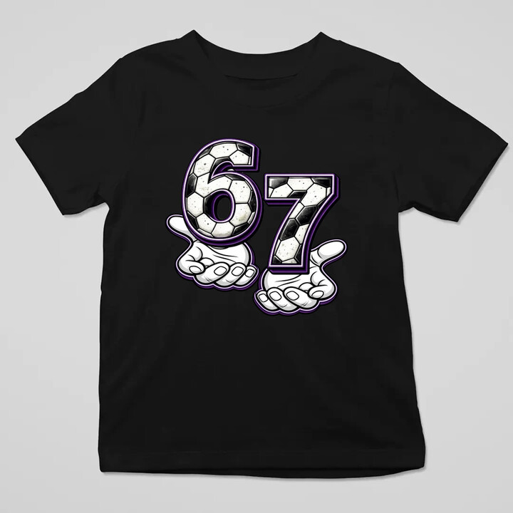 67 Football - dětské tričko s potiskem