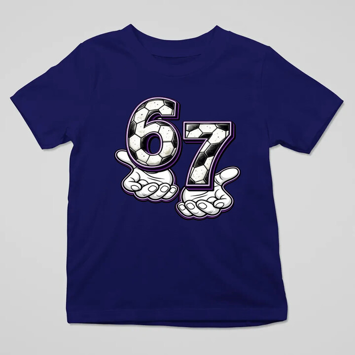 67 Football - dětské tričko s potiskem