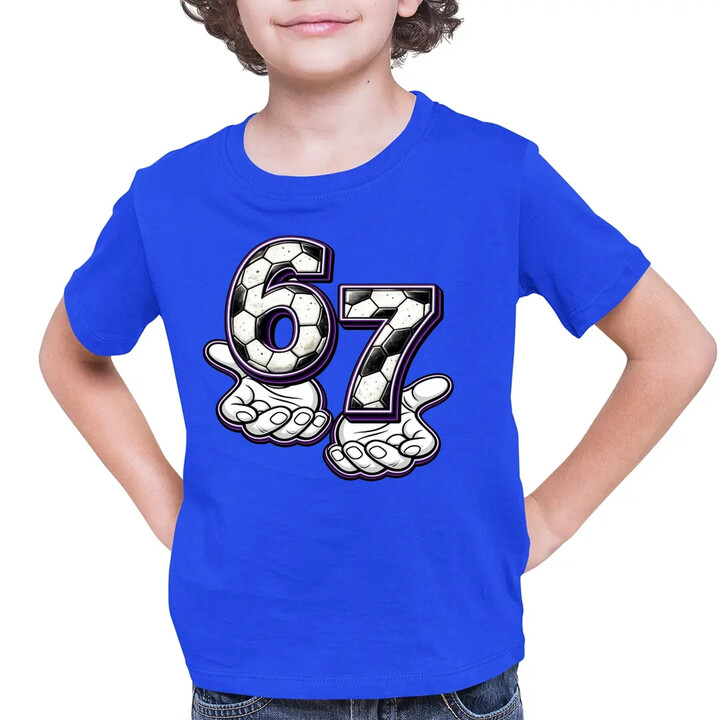 67 Football - dětské tričko s potiskem
