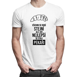 Nejlepší se stali pekaři - pánská trička  s potiskem