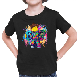 Barevné six seven - 67 – inspirováno Robloxem - dětské tričko s potiskem