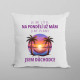 Na pondělí už mám jiné plány - jsem důchodce - polštář s potiskem