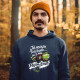 Já nevezu tvůj balík… já s ním pádím jak o život! - pánská mikina s potiskem