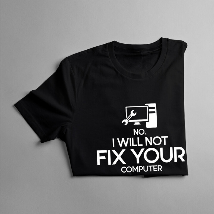 No, I will not fix your computer