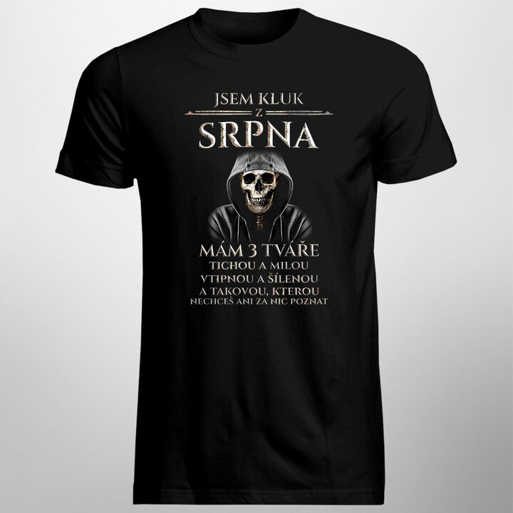 Jsem kluk z srpna - mám 3 tváře