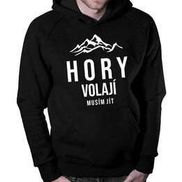 Hory volají - musím jít - pánská mikina