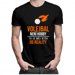 Volejbal není hobby - pánské tričko s potiskem