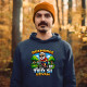 Důchodce. Teď si užívám - pánská mikina s potiskem