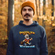 Pracoval jsem tolik let. Teď je řada na vás - pánská mikina s potiskem