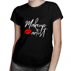 Makeup artist - dámské tričko s potiskem