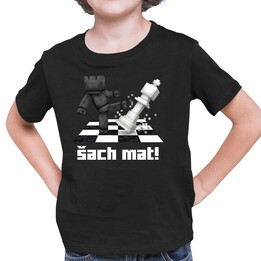 Šach mat! - dětské tričko s potiskem