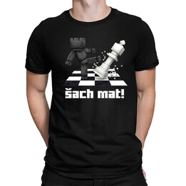 Šach mat! - pánské tričko s potiskem