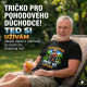 Důchodce. Teď si užívám - pánské tričko s potiskem