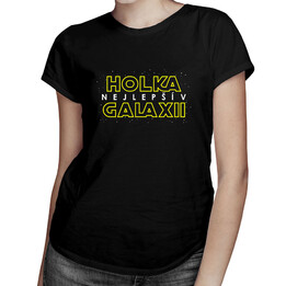Nejlepší holka v galaxii - dámské tričko s potiskem