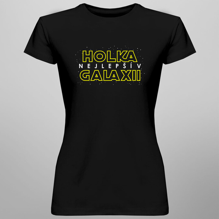 Nejlepší holka v galaxii - dámské tričko s potiskem