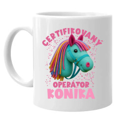 Certifikovaný operátor koníka - hrnek s potiskem