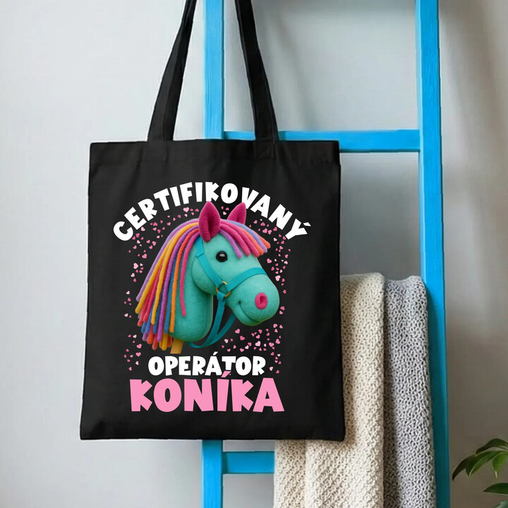 Certifikovaný operátor koníka - taška s potiskem