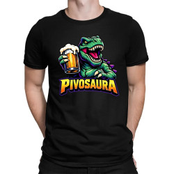Pivosaura - pánské tričko s potiskem
