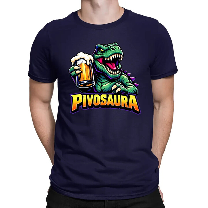 Pivosaura - pánské tričko s potiskem