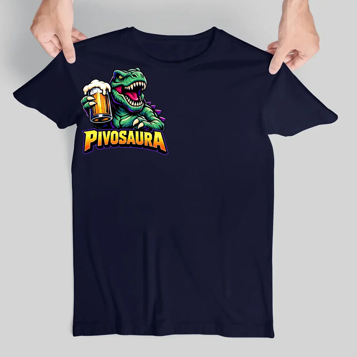 Pivosaura - pánské tričko s potiskem