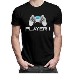 Player 1 v2 - pánské tričko s potiskem