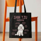 Shih Tzu – anatomie - taška s potiskem