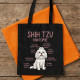 Shih Tzu – anatomie - taška s potiskem