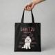 Shih Tzu – anatomie - taška s potiskem