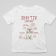 Shih Tzu – anatomie - dětské tričko s potiskem