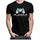 Player 2 v2 - pánské tričko s potiskem