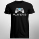 Player 2 v2 - pánské tričko s potiskem