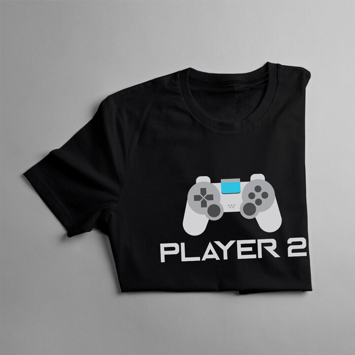 Player 2 v2 - pánské tričko s potiskem