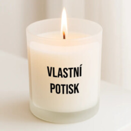 Vonná svíčka - produkt s vlastním potiskem