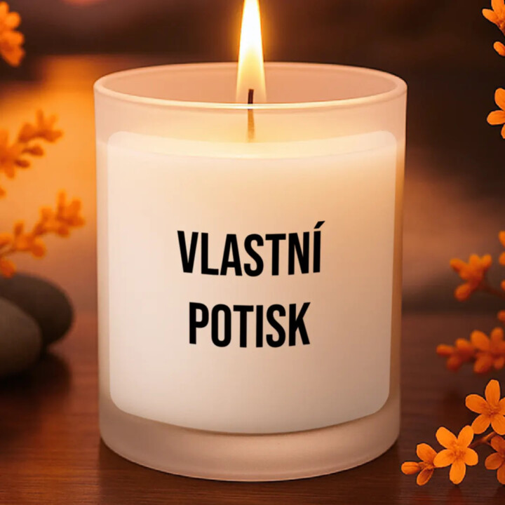 Vonná svíčka - produkt s vlastním potiskem
