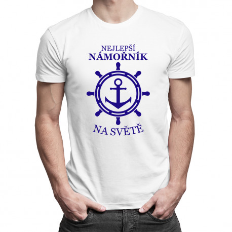 Nejlepší námořník na světě - pánská trička s potiskem