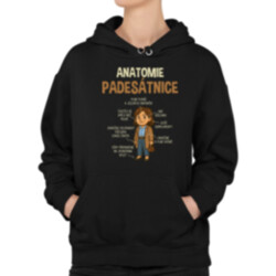 Anatomie padesátnice - dámská mikina s potiskem