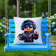 Hráč s ovladačem - polštář s potiskem pro fanoušky Roblox