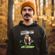 Nejdřív masa, pak… se uvidí - pánská mikina s potiskem