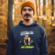 Nejdřív masa, pak… se uvidí - pánská mikina s potiskem