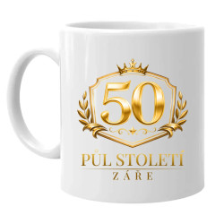 50 - půl století záře - hrnek s potiskem