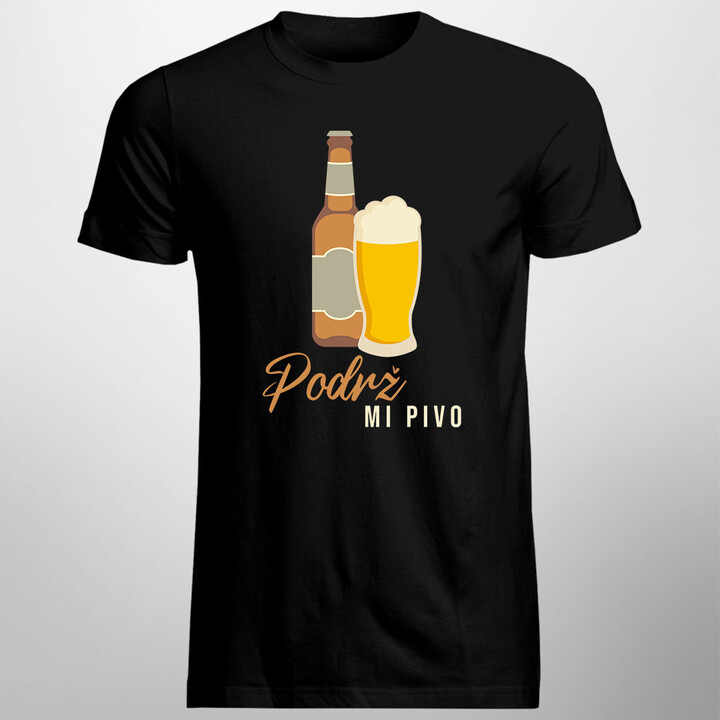 Podrž mi pivo - pánské tričko s potiskem