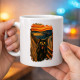 Kočka výkřik – inspirovaná Van Goghem - hrnek s potiskem