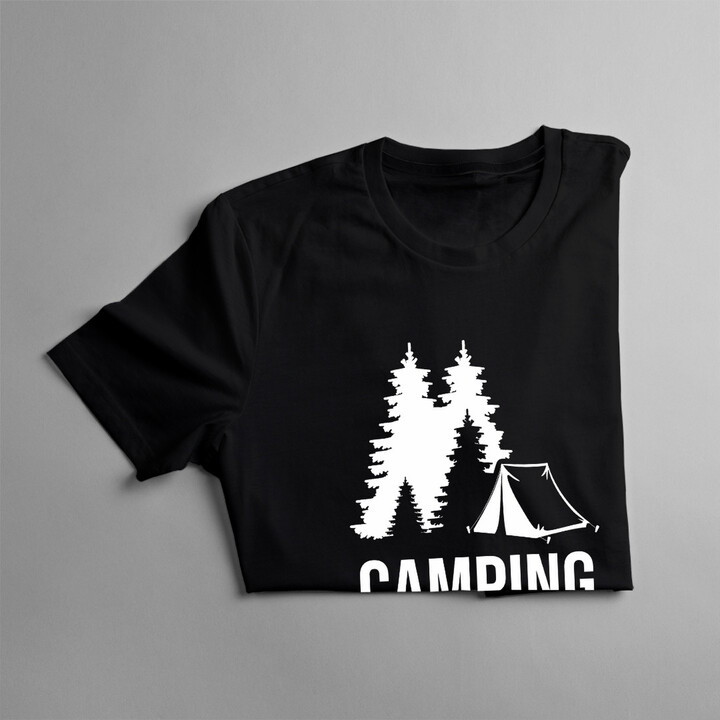 Camping není hobby - je to způsob života - pánské tričko s potiskem