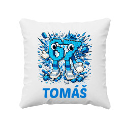 Six seven - 67 - jméno - polštář s potiskem - personalizovaný produkt