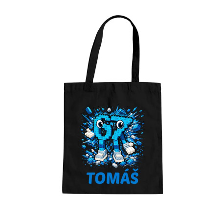 Six seven - 67 - jméno - taška s potiskem - personalizovaný produkt