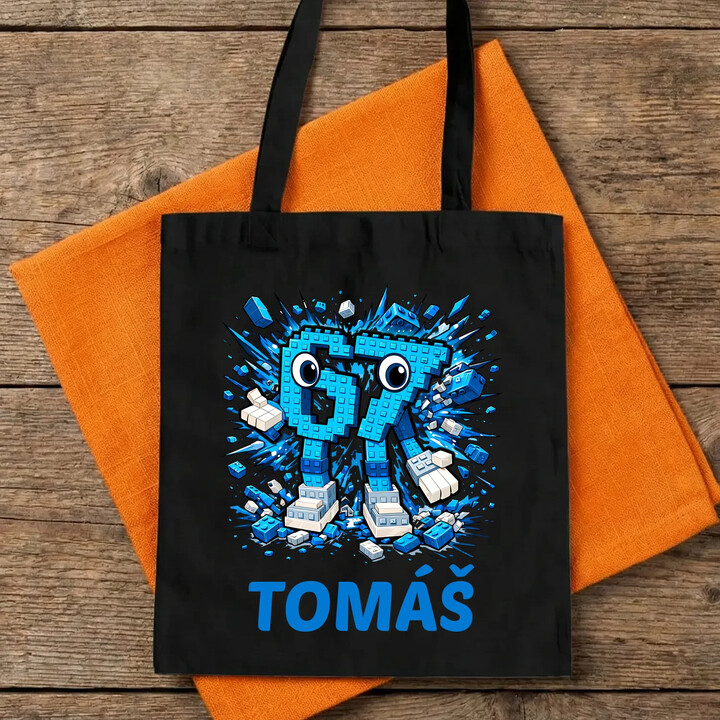 Six seven - 67 - jméno - taška s potiskem - personalizovaný produkt
