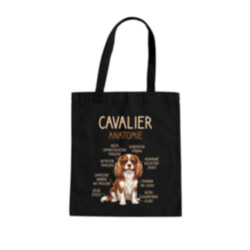 Cavalier – anatomie - taška s potiskem